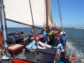 Zweimastklipper Abt Fan Starum Unterwegs